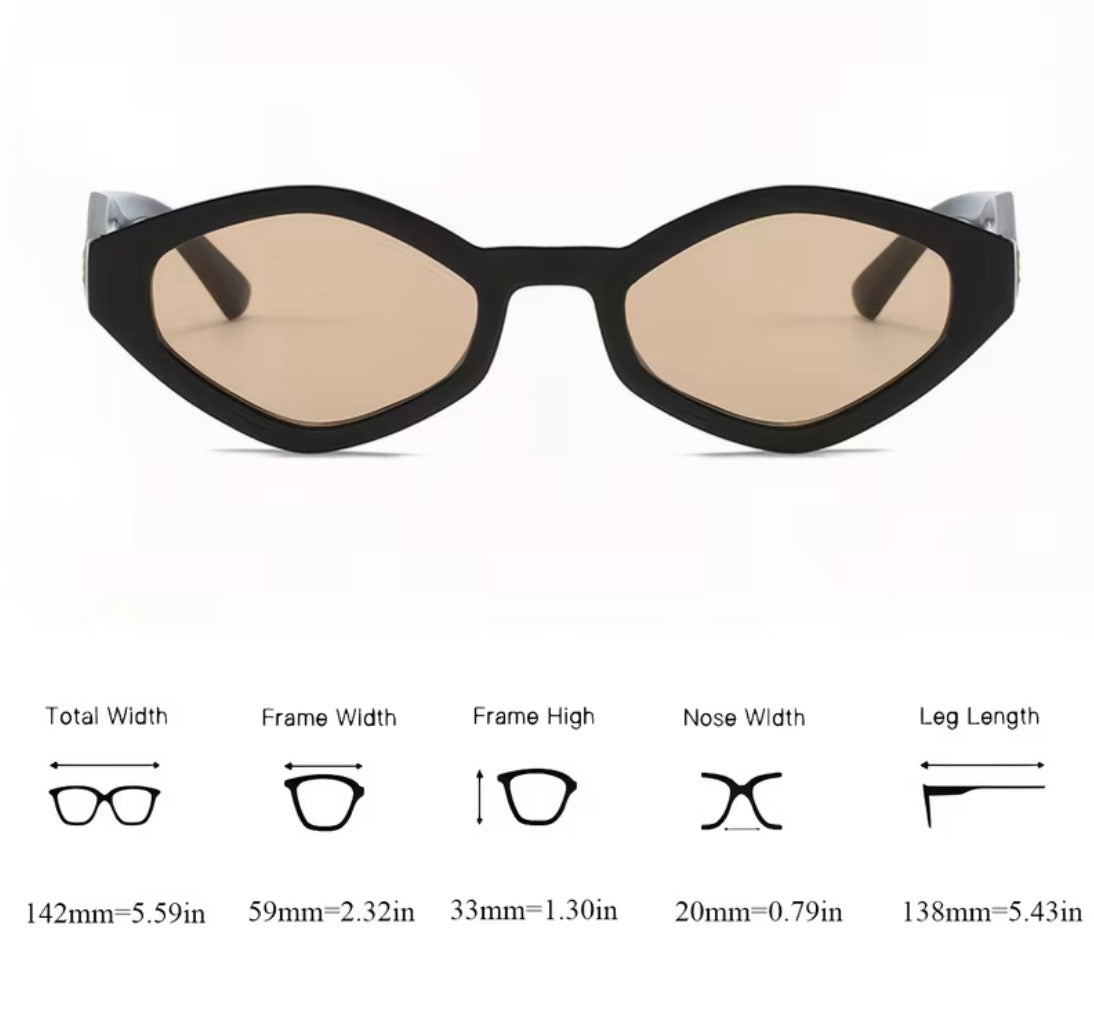 Black Cat Eye Sunglasses for Women | UV400 Protection | Style-NV