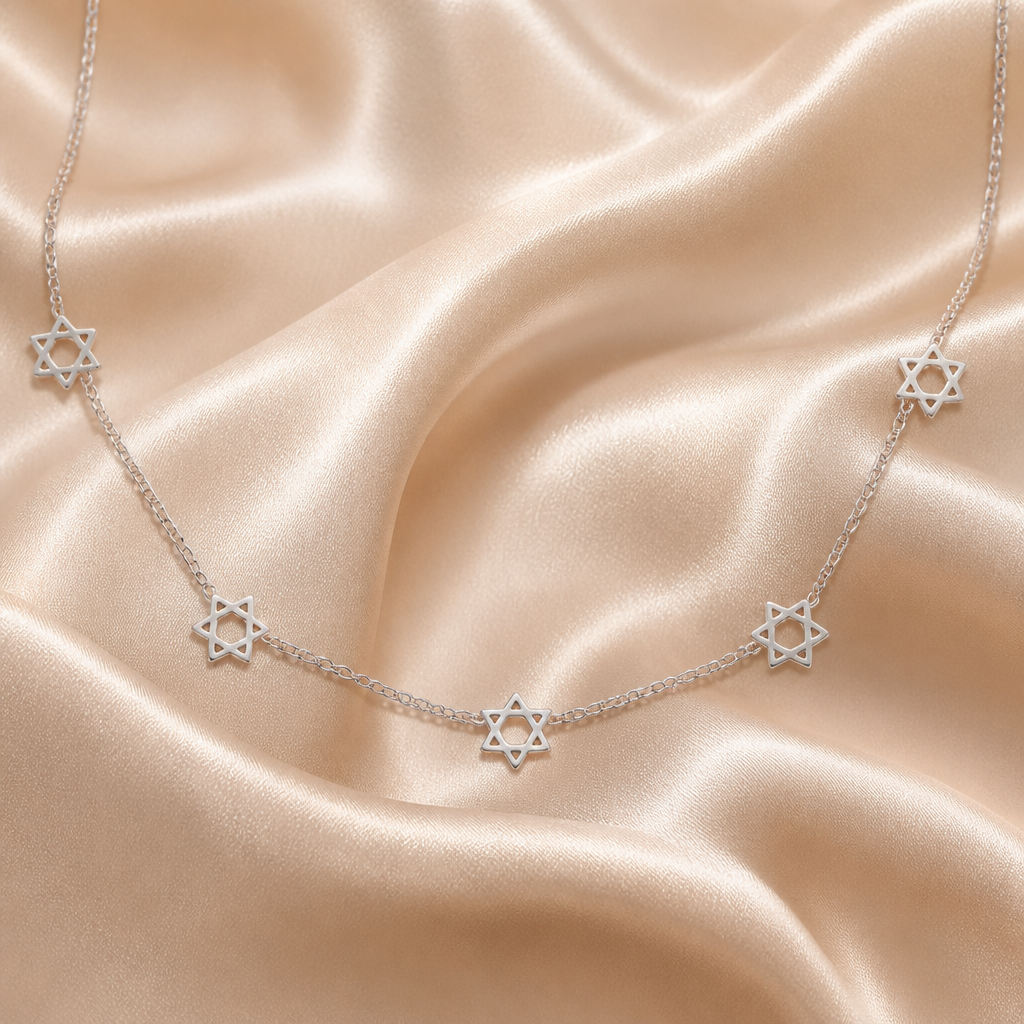 Star of David Magen David Necklace | Gold Plated | Style-NV