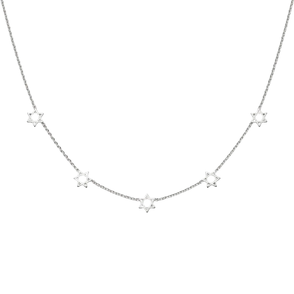 Star of David Magen David Necklace | Gold Plated | Style-NV