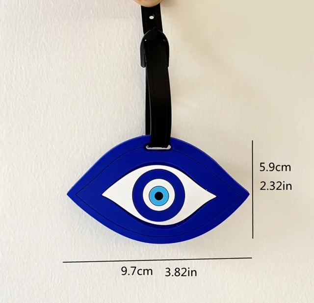 Evil Eye combo Luggage Tag Identifier