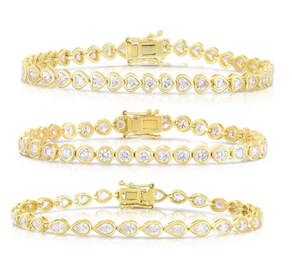 Unique Tennis bracelets