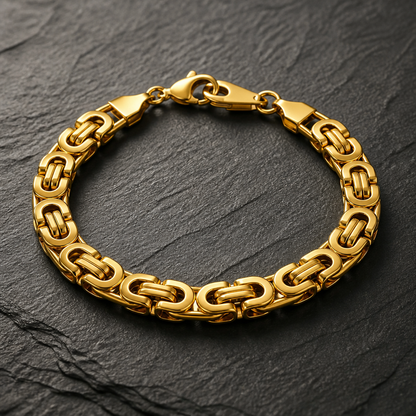Byzantine Gold Chain Bracelet