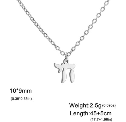 Chai Pendant Necklace — Delicate Gold-Plated Judaica Jewellery for Everyday & Occasions
