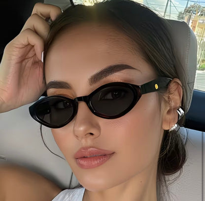 Black Cat Eye Sunglasses for Women | UV400 Protection | Style-NV
