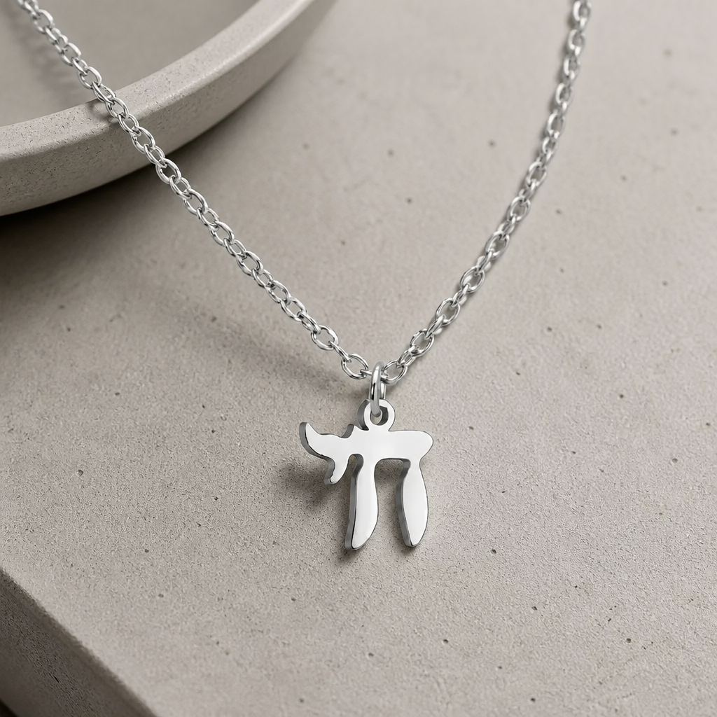 Chai Pendant Necklace — Delicate Gold-Plated Judaica Jewellery for Everyday & Occasions