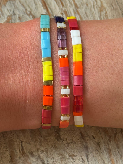 Tila Rainbow 3 pack Bracelets