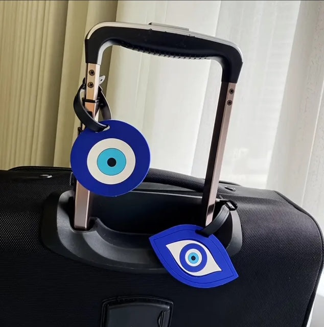 Evil Eye combo Luggage Tag Identifier