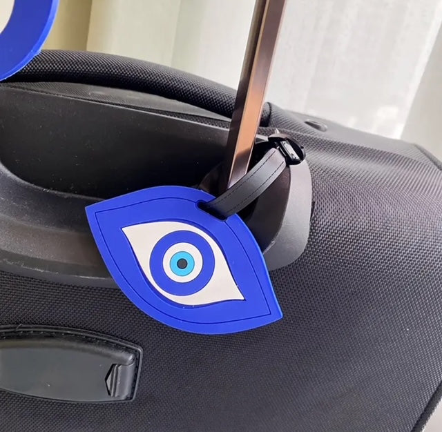 Evil Eye combo Luggage Tag Identifier